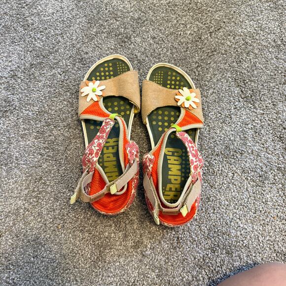 Camper Women's Sandals Floral Size 39 - Picture 1 of 4